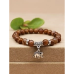 Elephant Charm Beaded Bracelet Elephant Charm Beaded Bracelet
