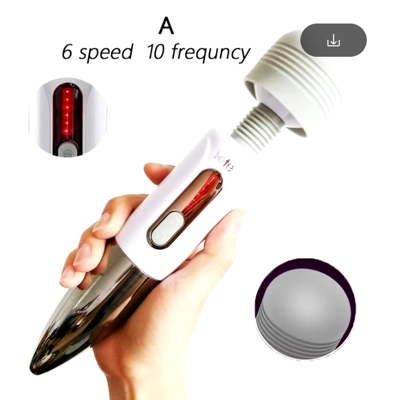 Leten Huge Head Vibrator for Female