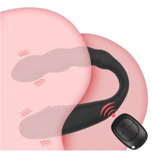 2 In 1 Dildo Anal Plug Vibrators