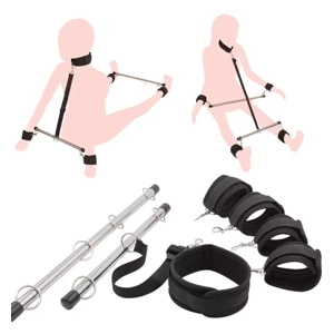 BDSM Handcuffs Collar Harness