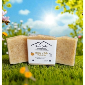 Honey & Oats Goats Milk Artisan Soap
