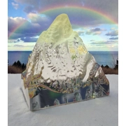 Ice Mountain Paperweight