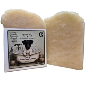 Mucky Paws Soap - Lavender, Peppermint & Citronella with Neem Oil