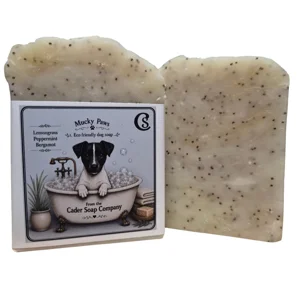 Mucky Paws Soap - Lemongrass, Peppermint & Bergamot