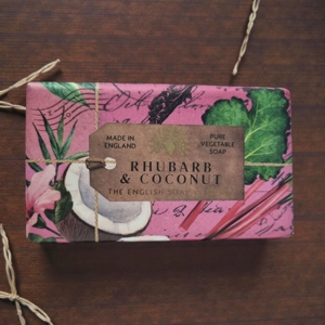 Rhubarb & Coconut Luxury Soap Bar