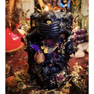 Samhain Love - Ritual Candle and House Amulet for Samhain, Halloween and Christmas Samhain Love - Ritual Candle and House Amulet for Samhain, Halloween and Christmas