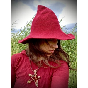 Red Witch Ritual Hat
