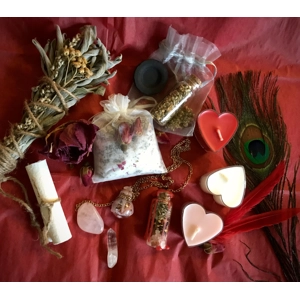 Beltane Love and Passion spell ritual Witch mystery box