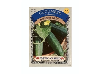 CUCUMBER Marketmore Heirloom Variery