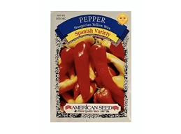 PEPPER Hungarian Yellow Wax Spanish Variety