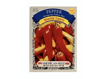 PEPPER Hungarian Yellow Wax Spanish Variety