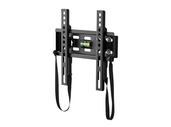 onn. Fixed TV Wall Mount for 19" to 42" TVs, Holds TVs up to 35 lbs, Black