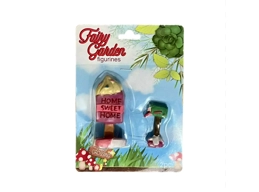 Fairy Garden Windowsill Display-welcome home