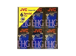 JVC VHSC 6 Special VISC P. MODE HIGH ENERGY Pack 90 MAGNETITE Os-85 EP MODE 90 HIGH E