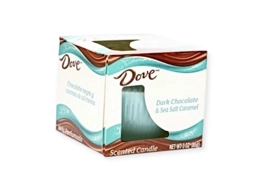 DOVE - Dark Chocolate & Sea Salt Caramel Candle 3oz