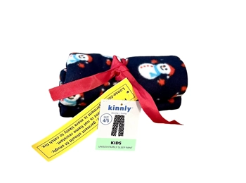 KINNLY  Snowman Sleep Pants size  4/5