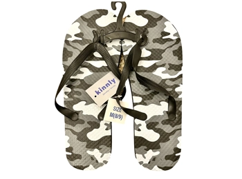 KINNLY (M) 8-9 Sandals Fashion Slippers Men Sandal Mens Slipper Tree Ocean Slippers Stylish Flip-