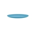 Mainstays - Blue Round Plastic Plate, Ribbed, 10.5 inch