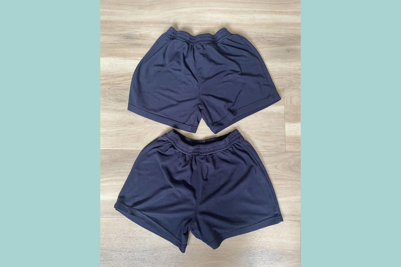 Navy PE Shorts 8 9Yrs 2 Pack