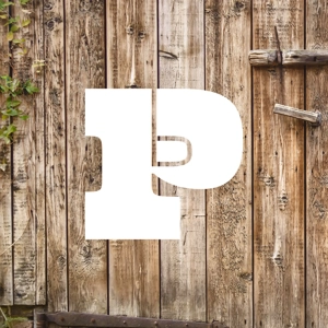 80mm Logo Sticker No Background – White