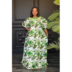 African print dresses, boubou style