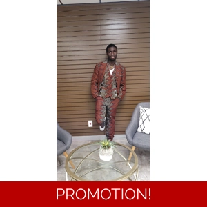 3 pieces  set African Men Suite