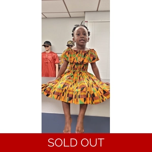 Girls Multi Color Dress