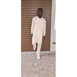 Men's kaftan-White