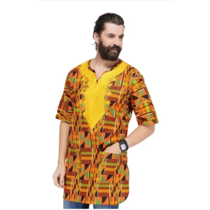 African gold dashiki