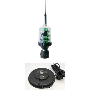 cb mobile Sirio Bull Trucker 5000 PL CB & 10M Green LED Mobile Antenna with Mag 145 PL Mag Mount