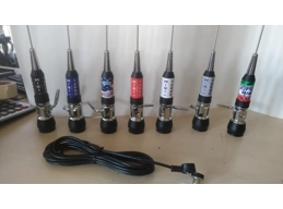 Mobile CB antenna GGD TURBO 1001 only 160 cm.various colour with cable