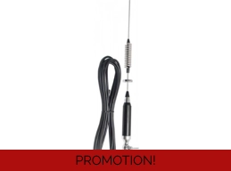 Mobile CB antenna LEMM AT 106 with cable
