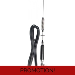 Mobile CB antenna LEMM AT 106 with cable