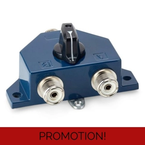 CS201 2 Way SO239 Coax Switch