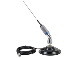 CB ANTENNA SIRIO PERFORMER 5000PL WITH CB MAGNETIC BASE 145MM WITH COAX PL259