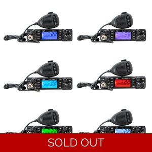 CB PNI Escort radio station HP 9001 PRO ASQ adjustable, AM-FM, 12V / 24V, 4W, Scan, Dual Watch, ANL,