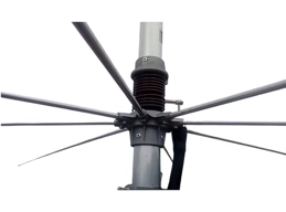 Sirio 827 5/8 Wave Base Station Antenna (CB & 10M Amateur Bands)