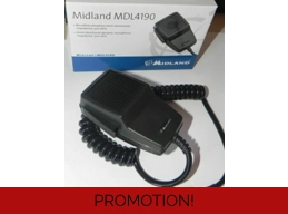 CB microphone MIDLAND MDL 4190 ORIGINAL 4 PIN