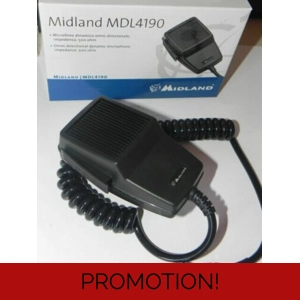 CB microphone MIDLAND MDL 4190 ORIGINAL 4 PIN