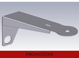 Stainless Steel Bracket Mounting For Antennas CB Thickness 16mm Hole For SCANIA