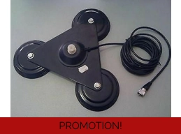 Trimag-SB Compact Triple Magnetic Mount (SO239)