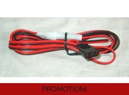 3 Pin Fused CB Power Lead Cable For Many CB Radio