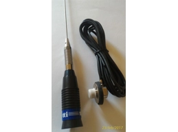 Antenna CB mobile TTI 145 PL + SO 239 con RG 58 cable