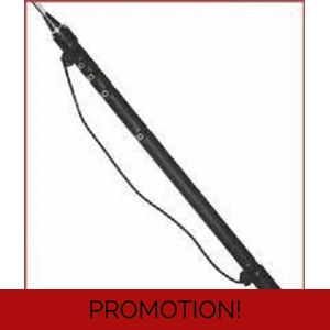 MOBILE VHF-UHF-HF ANTENNA MOD.HF3 CONNECTOR PL 3,5 TO 50 MHZ