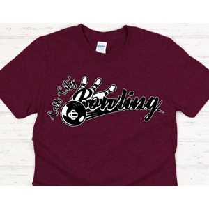 ##CC Bowling Maroon Shirt