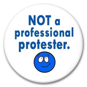 protester