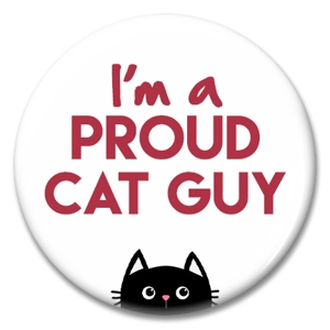 cat guy proud