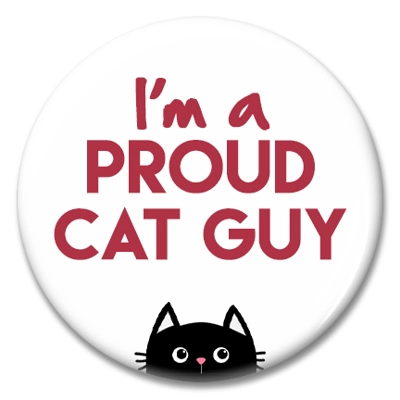 cat guy proud