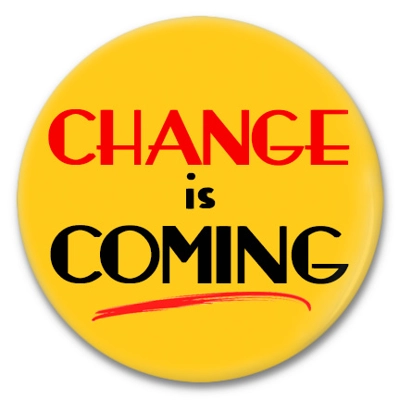 change is coming