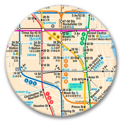 nyc subway map